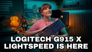 Logitech G915 X LIGHTSPEED Just Got BETTER [upl. by Elocyn]