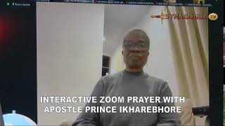 INTERACTIVE ZOOM PRAYER WITH APOSTLE PRINCE IKHAREBHORE 1 FEBRUARY 2024 [upl. by Pazia]