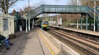 Class 171 At Upper Warlingham [upl. by Hgiellek]