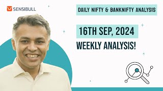 NIFTY and BANKNIFTY Analysis for tomorrow 16 September [upl. by Reiser]