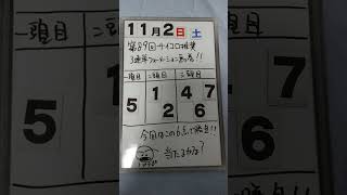 第89回サイコロ推奨3連単フォーメーション馬券🐴🎫買い方発表します。「11月2日土曜日サイコロ馬券士信長の狙い目発表します。」 [upl. by Sadnak360]