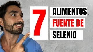 SELENIO  BENEFICIOS y en qué ALIMENTOS se encuentran [upl. by Adnaluy]