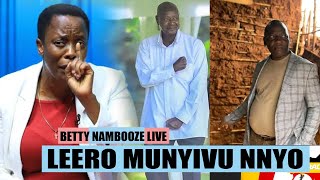 Hon Betty Nambooze Live Leero Munyivu Nnyo [upl. by Aleakam160]