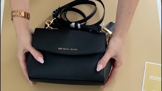 Michael Kors Ava ExtraSmall Saffiano Leather Crossbody [upl. by Morrie]