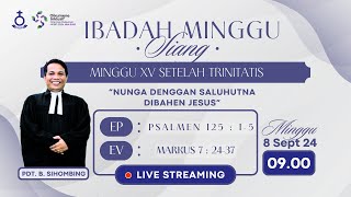 Ibadah Minggu Siang 8 September 2024  HKBP Depok 1 [upl. by Euqinmod]