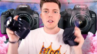 Canon 2000D VS 4000D  les meilleurs appareils photo à moins de 500€ [upl. by Nohsyt]