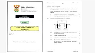 Grade 12 Galvanic Cel  Chemistry paper 2 Question 8 November 2022 [upl. by Enoj]