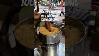 How cold pressed oils are made shorts ytshorts tajgandhi [upl. by Annenn701]