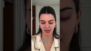 Steel Gua Sha Face Massage Routine  Kendall Jenner’s Beauty Tips shorts [upl. by Ttenrag]