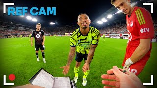 REF CAM  MLS AllStars vs Arsenal [upl. by Barling]