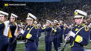 quot125quot MC  November 12 2022  Michigan vs Nebraska  Michigan Marching Band [upl. by Eneryc273]