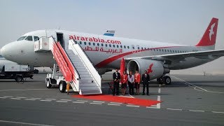 Air Arabia A320 Tangier Morocco Departure [upl. by Thormora]