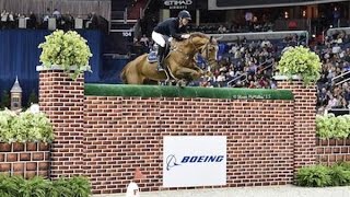 Jos Verlooy amp Sunshine win the 2015 WIHS Puissance Wall Competition [upl. by Cavallaro]