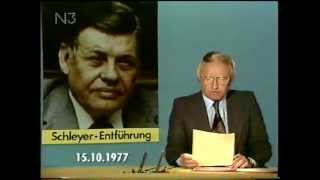 tagesschau 15 Oktober 1977  Entführung der Landshut [upl. by Annanhoj]