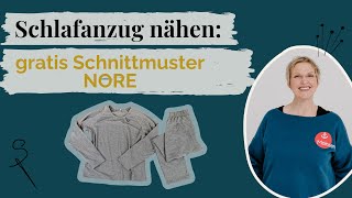 Schlafanzug nähen mit Schnittmuster NORE [upl. by Anbul]