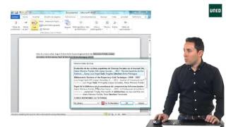 Insertar citas y referencias con Mendeley [upl. by Assennav]