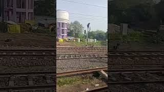 12405 Gondwana exp crossing badnera jn [upl. by Ellah733]