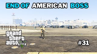 MICHEAL KILLED AMERICAN BOSS AND PURCHASED SECRET BUNKER  GTA 5 31 [upl. by Annahahs]