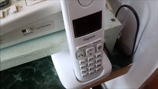 Gigaset A270 Telefono Cordless con Vivavoce Gigaset A270 Cordless phone with Speakerphone [upl. by Tiffani]