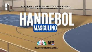 HANDEBOL MASC  CMBH X CMB  Jogos da Amizade Regionais CentroOeste 2024 [upl. by Ylelhsa927]