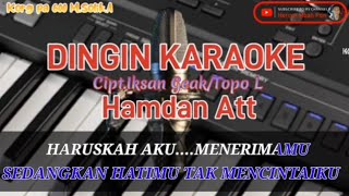 DINGIN karaoke [upl. by Lleinnad]