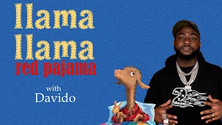 Davido takes the Cruz Show Llama Llama Challenge [upl. by Imoyik]