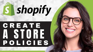 How to Create Store Policies in Shopify  Shopify For Beginners [upl. by Ahsilav169]