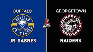 OJHL Highlights  Buffalo Jr Sabres VS Georgetown Raiders  September 16 2023 [upl. by Braun]