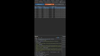 Burp Suite Shorts  Proxy Intercept Table [upl. by Ellebanna834]