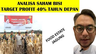 ANALISA SAHAM BISI APAKAH JADI SAHAM YANG DIUNTUNGKAN PROGRAM FOOD ESTATE PRABOWO [upl. by Daiz]