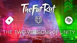 There are 2 versions of TheFatRat  Unity  Lyrics Video [upl. by Esinyl]