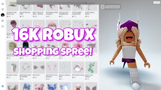 16K ROBUX SHOPPING SPREE [upl. by Rains746]