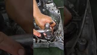 Front engine sealsshortvideo mechanic reels [upl. by Arraes]