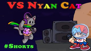 Friday Night Funkin VS Nyan Cat Demo Shorts NyanCat fnfmods vsnyancat [upl. by Nyrad]