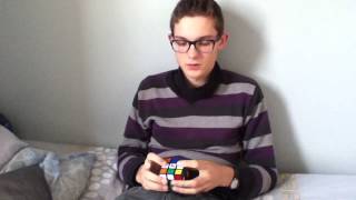 Rubiks Cube blindfolded [upl. by Refinneg]