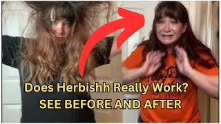 Herbishh Color Shampoo Review Demo with Visable Results [upl. by Thorin790]