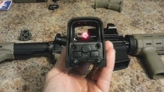 CZ Scorpion 3 Red Dot amp Iron Sight CoWitness [upl. by Roderick]