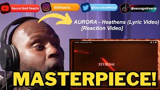 AURORA  Heathens Lyric Video  REACTION [upl. by Crawley]