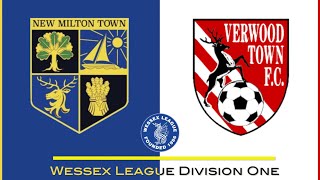 HIGHLIGHTS New Milton Town v Verwood Town Wessex League Division One [upl. by Drawde]