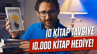 10 kitap tavsiye 10000 KİTAP HEDİYE [upl. by Eniaral886]