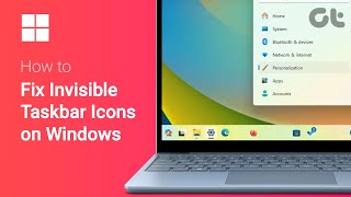 How to Fix Invisible Taskbar Icons on Windows  Taskbar Icons Not Showing  Easy Fix Win 10 amp 11 [upl. by Enimrej]