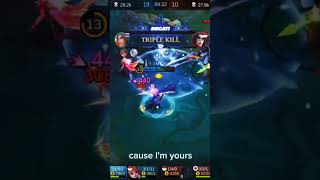 SING SING SAVAGE  mobilelegends mlbbshorts lancelot fyp [upl. by Calvinna]