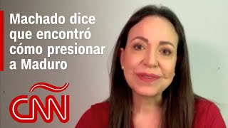 Entrevista  El pedido de María Corina Machado a EEUU quotMaduro debe recibir un mensaje inequívocoquot [upl. by Aubin838]