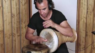 Rhani playing MAJID DRUMS Darbukas [upl. by Oletha404]