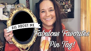 Its 2024  All About Me Fabulous Faves Pin Tag ✨ [upl. by Yezdnil117]