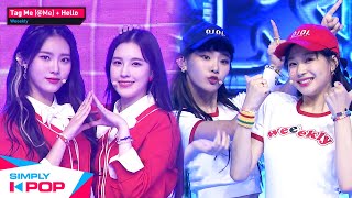 Simply KPop Weeekly위클리  Tag Me Me  Hello ★Simplys Spotlight★  Ep424 [upl. by Naesed]