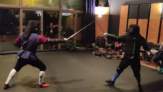 HEMA Rapier Sparring [upl. by Lambertson]