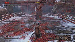 Sekiro Shadows Die Twice True Monk 3 Stage Win Firecrackers [upl. by Orr]