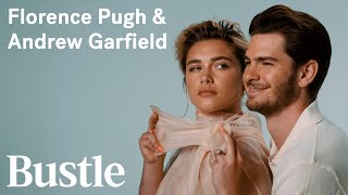 Florence Pugh And Andrew Garfield Have A Staring Contest  Bustle [upl. by Nahum664]