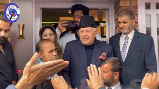 JKNC president Dr Farooq Abdullah  today release the book  quotZara Bay seharquot which is written by [upl. by Mame]